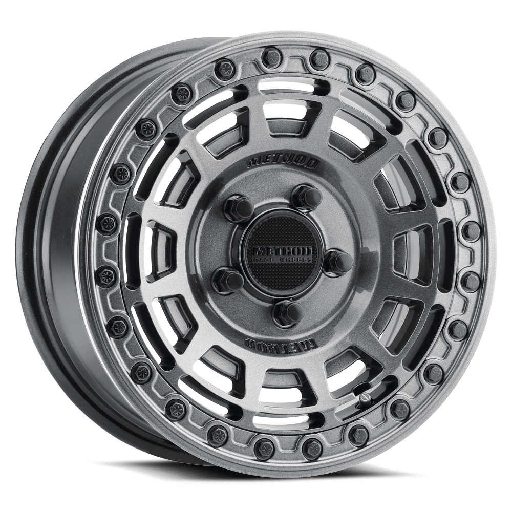 Method Race Wheels | MR415 Beadlock | Graphite - Gloss Graphite Ring - Sniper Custom Trucks