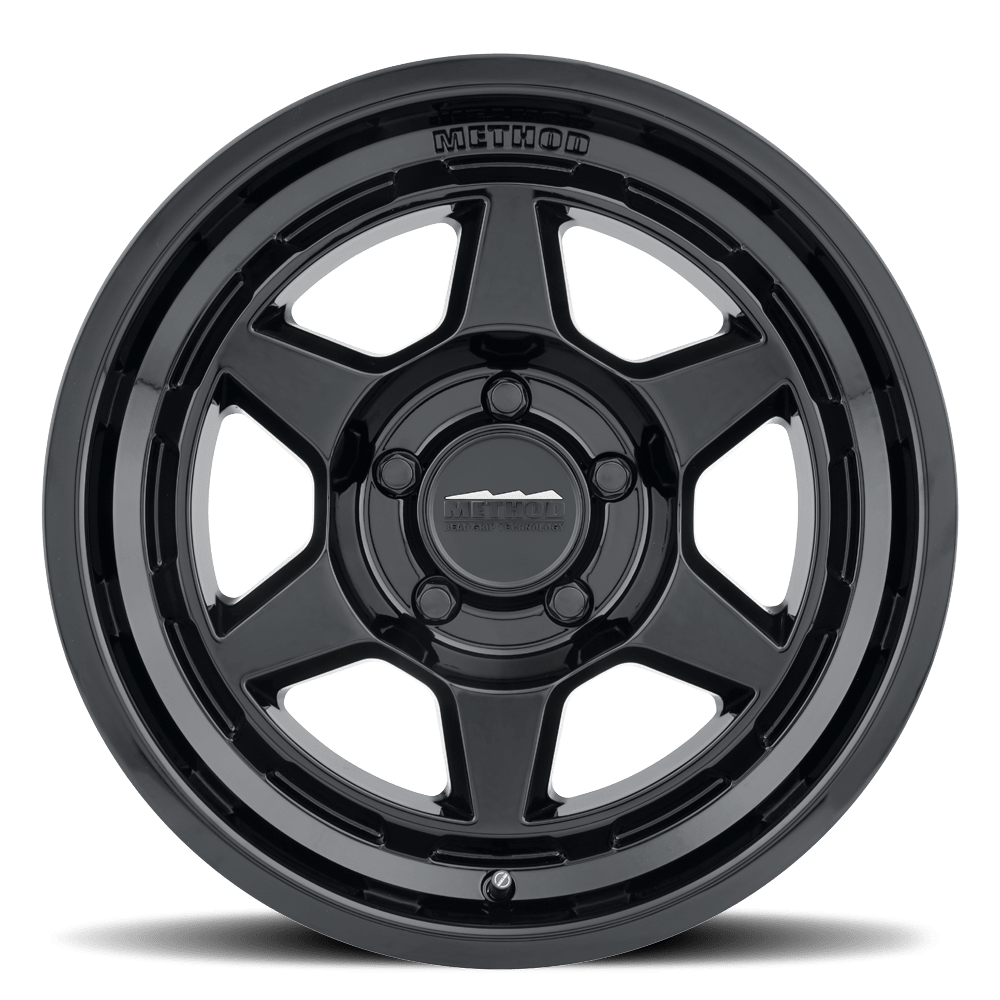 Method Race Wheels | MR708 Bead Grip | Gloss Black - Sniper Custom Trucks