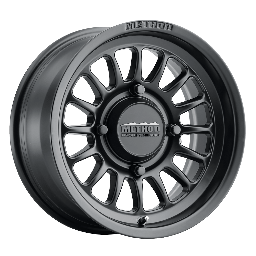 Method Race Wheels | MR411 Bead Grip | Matte Black - Sniper Custom Trucks