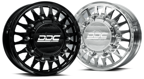 DDC | Dually Wheels The Spoke Forged 20x8.25 8x200 Polished 05 - 25 Ford F - 350 11 - 14 Ford F - 450 19 - 25 Ram 3500 - Sniper Custom Trucks