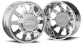 DDC | Dually Wheels The Ten Forged 22x8.25 10x225 Polished 15 - 25 Ford F - 450 / F - 550 Dodge Ram 08 - 25 4500 / 5500 - Sniper Custom Trucks