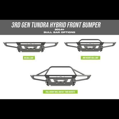 3rd Gen 2014 Tundra Hybrid Front Bumper 