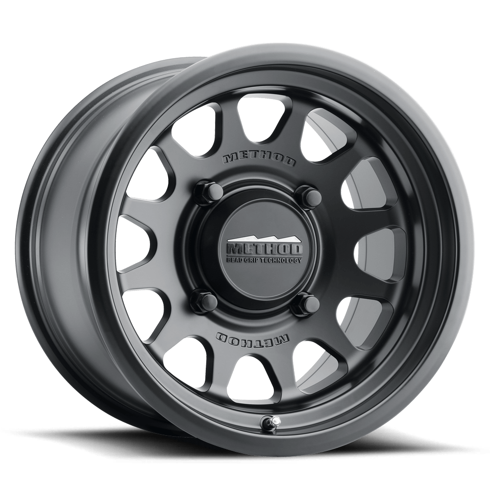Method Race Wheels | MR414 Bead Grip | Matte Black - Sniper Custom Trucks