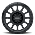 Method Race Wheels | MR305 NV | Matte Black - Gloss Black Lip