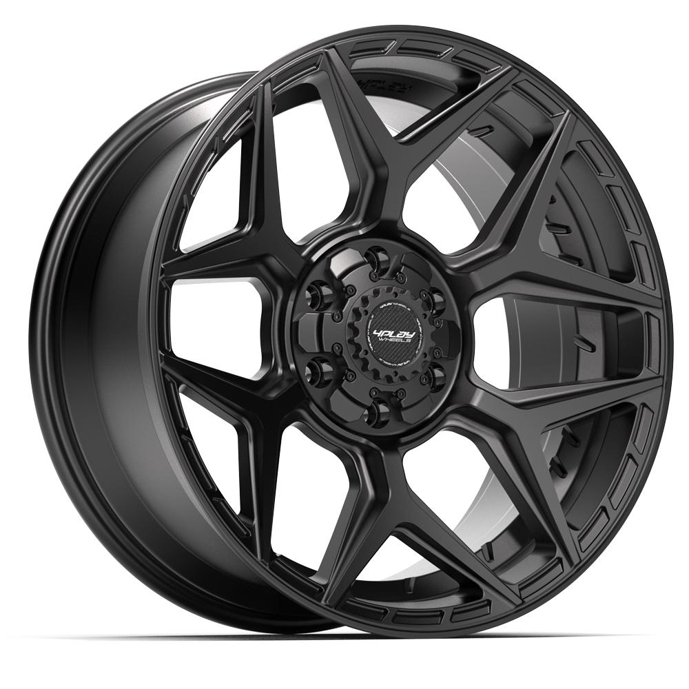 4PLAY 4P06 20x9 6x135 + 6x139.7 0et Satin Black Wheel