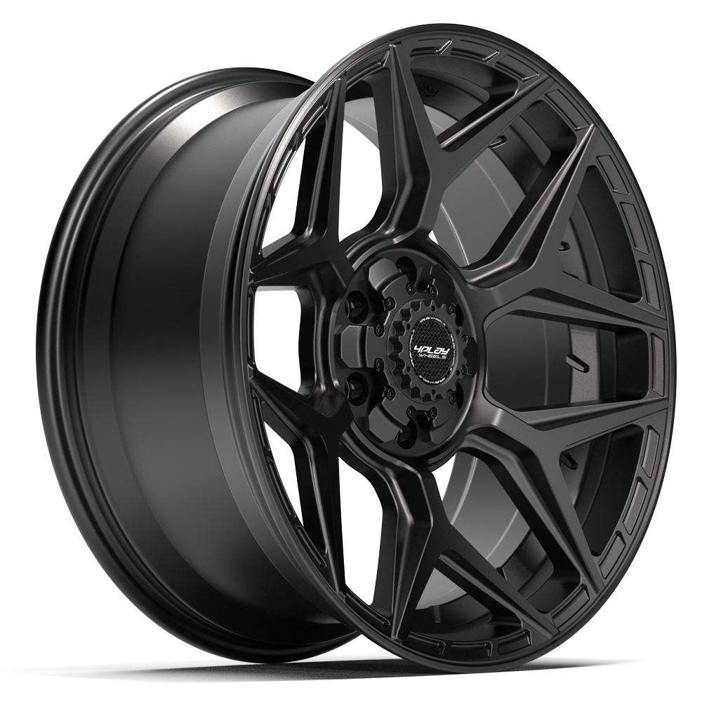 4PLAY 4P06 20x9 6x135 + 6x139.7 0et Satin Black Wheel