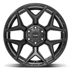 4PLAY 4P06 20x10 6x135 + 6x139.7 -18et Satin Black Wheel