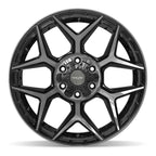 4PLAY 4P06 20x10 6x135 + 6x139.7 -18et Gloss Black Brushed with Tinted Clear Wheel