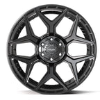 4PLAY 4P06 22x9 6x135 + 6x139.7 12et Satin Black Wheel