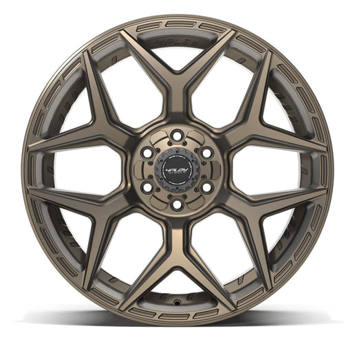 4PLAY 4P06 22x10 6x135 + 6x139.7 -18et Satin Bronze Wheel