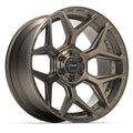 4PLAY 4P06 22x10 6x135 + 6x139.7 -18et Satin Bronze Wheel