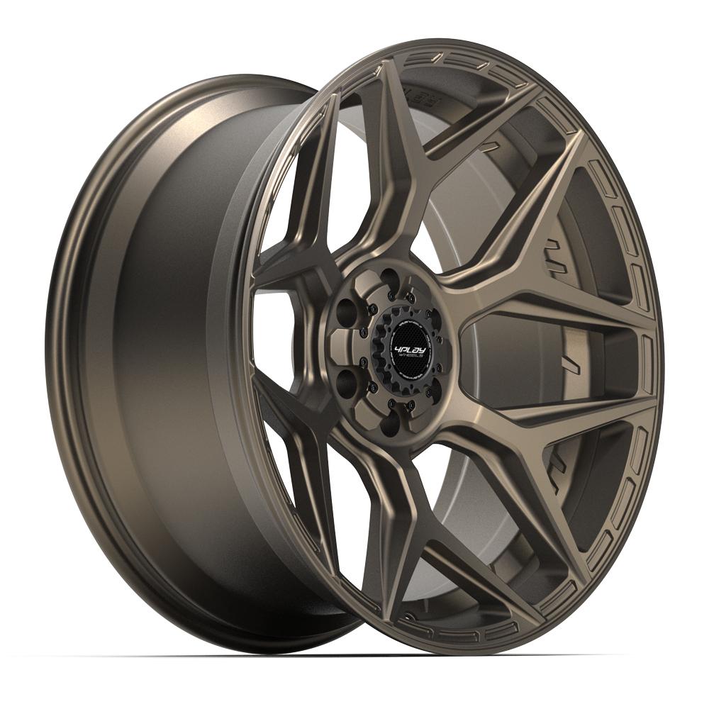 4PLAY 4P06 22x10 6x135 + 6x139.7 -18et Satin Bronze Wheel
