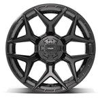 4PLAY 4P06 22x12 6x135 + 6x139.7 -44et Satin Black Wheel