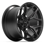 4PLAY 4P06 22x12 6x135 + 6x139.7 -44et Satin Black Wheel