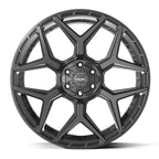 4PLAY 4P06 24x10 6x135 + 6x139.7 18et Satin Black Wheel