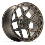 4PLAY 4P55 22x10 6x135 + 6x139.7 -18et Satin Bronze Wheel