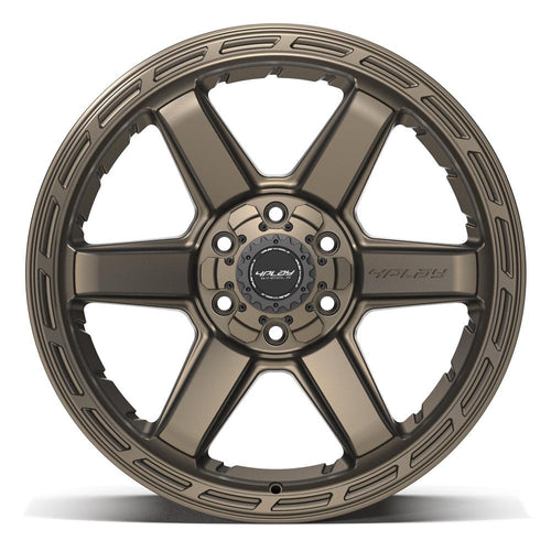 4PLAY 4P63 20x10 6x135 + 6x139.7 - 18et Satin Bronze Wheel - Sniper Custom Trucks