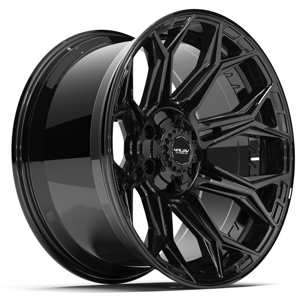 4PLAY 4P83 20x10 6x135 + 6x139.7 -18et Gloss Black Wheel