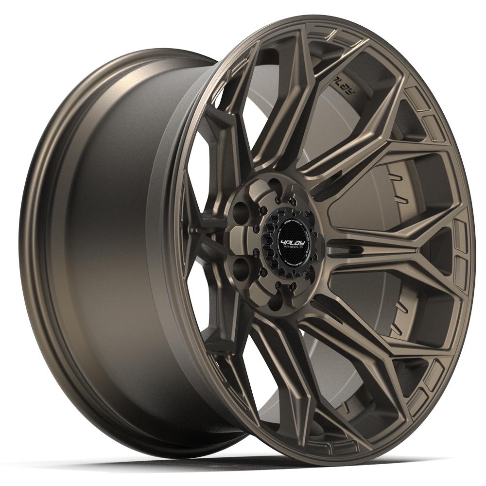 4PLAY 4P83 20x10 6x135 + 6x139.7 -18et Satin Bronze Wheel