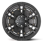 4PLAY 4PS01 20x9 6x135 + 6x139.7 -6et Satin Black Wheel
