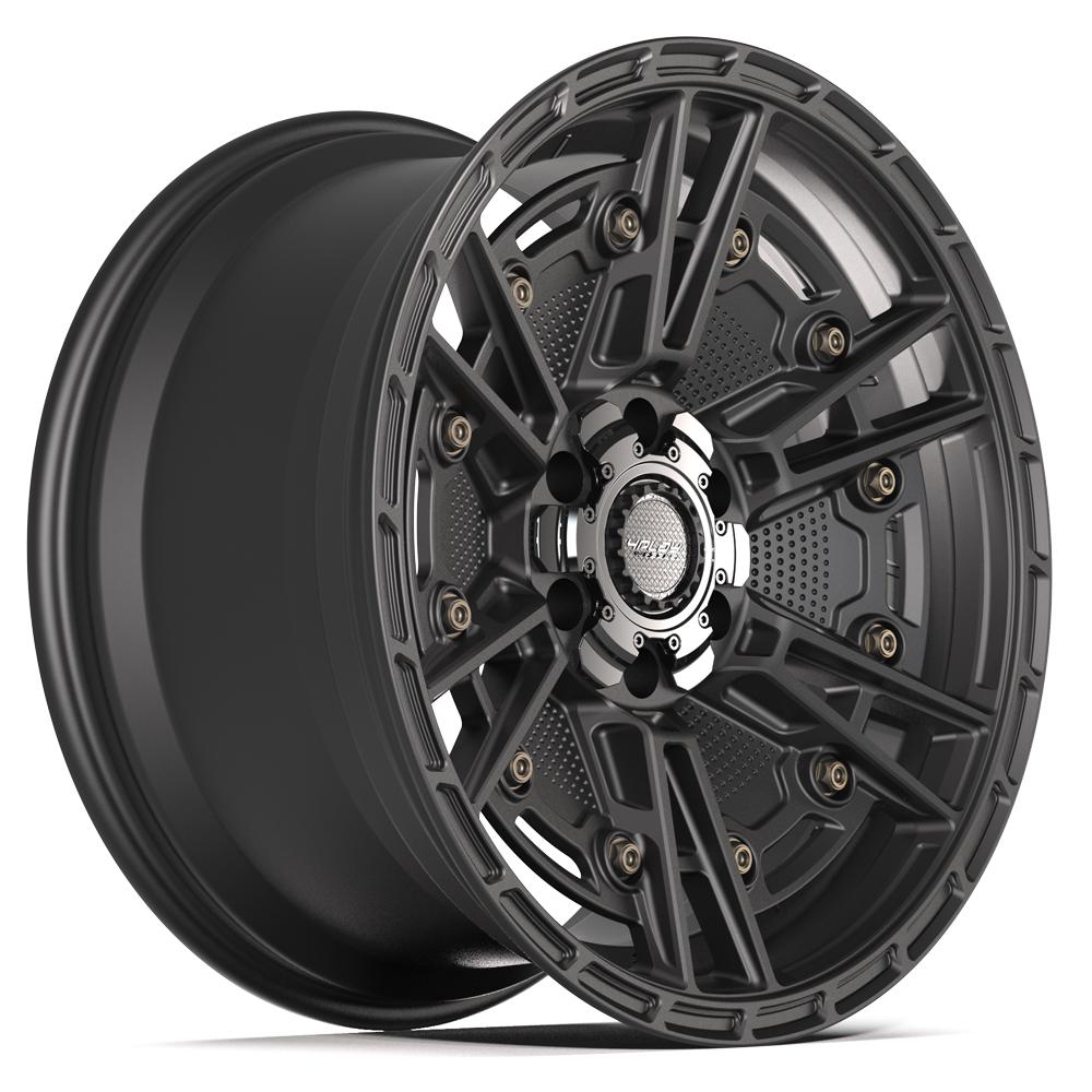 4PLAY 4PS01 20x9 6x135 + 6x139.7 -6et Satin Black Wheel