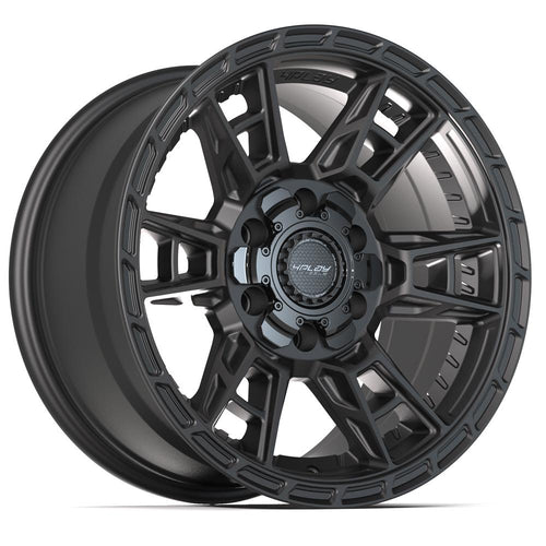 4PLAY 4PS20 17x9 6x135 + 6x139.7 18et Satin Black Wheel - Sniper Custom Trucks