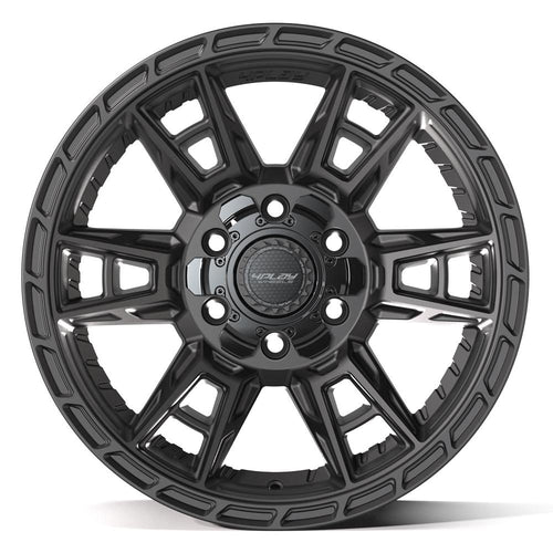 4PLAY 4PS20 17x9 6x135 + 6x139.7 - 6et Satin Black Wheel - Sniper Custom Trucks