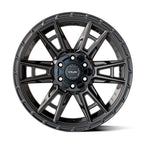 4PLAY 4PS20 18x8 5x112 + 5x114.3 38et Satin Black Wheel