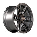 4PLAY 4PS20 18x8 5x112 + 5x114.3 38et Satin Black Wheel