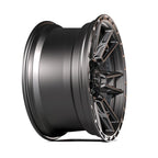 4PLAY 4PS20 18x8 5x112 + 5x114.3 38et Satin Black Wheel