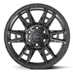 4PLAY 4PS20 18x9 6x135 + 6x139.7 18et Satin Black Wheel