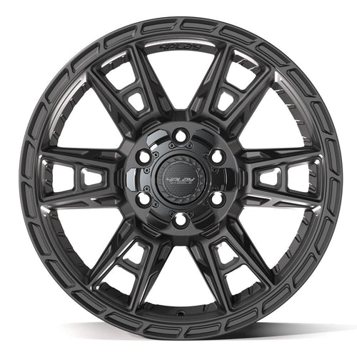 4PLAY 4PS20 18x9 6x135 + 6x139.7 18et Satin Black Wheel - Sniper Custom Trucks