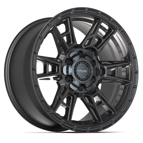 4PLAY 4PS20 18x9 6x135 + 6x139.7 18et Satin Black Wheel - Sniper Custom Trucks