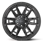 4PLAY 4PS20 20x9 6x135 + 6x139.7 -6et Satin Black Wheel