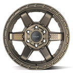 4PLAY 4PS63 17x9 6x135 + 6x139.7 -6et Satin Bronze Wheel