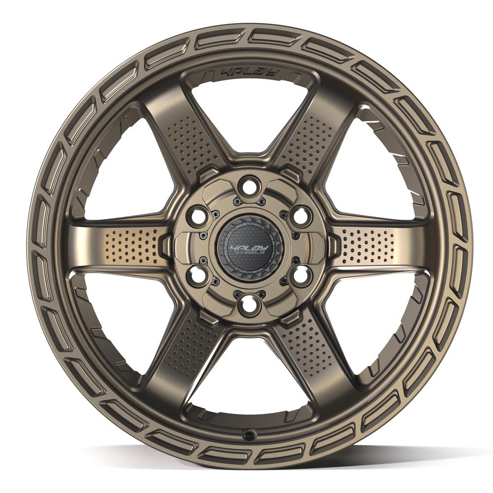 4PLAY 4PS63 18x9 6x135 + 6x139.7 -6et Satin Bronze Wheel