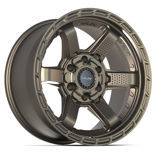 4PLAY 4PS63 18x9 6x135 + 6x139.7 - 6et Satin Bronze Wheel - Sniper Custom Trucks