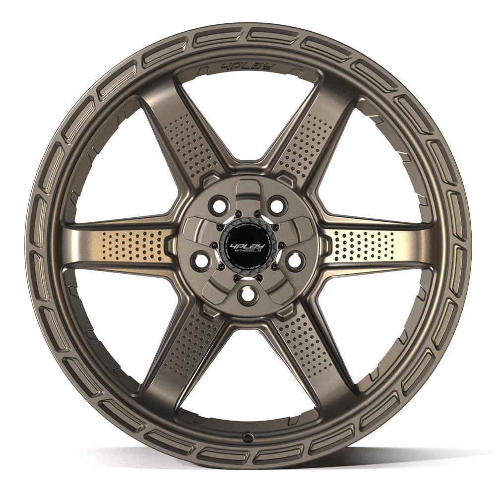 4PLAY 4PS63 20x9 5x127 + 5x139.7 -6et Satin Bronze Wheel