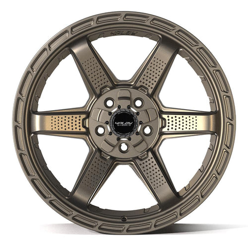 4PLAY 4PS63 20x9 5x127 + 5x139.7 - 6et Satin Bronze Wheel - Sniper Custom Trucks