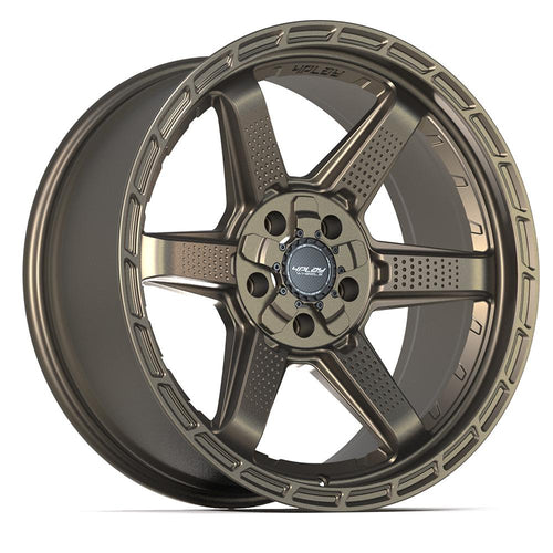 4PLAY 4PS63 20x9 5x127 + 5x139.7 - 6et Satin Bronze Wheel - Sniper Custom Trucks