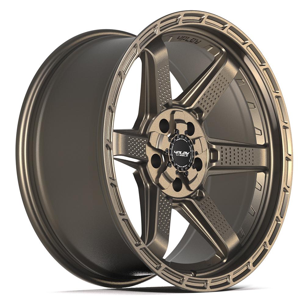 4PLAY 4PS63 20x9 5x127 + 5x139.7 -6et Satin Bronze Wheel