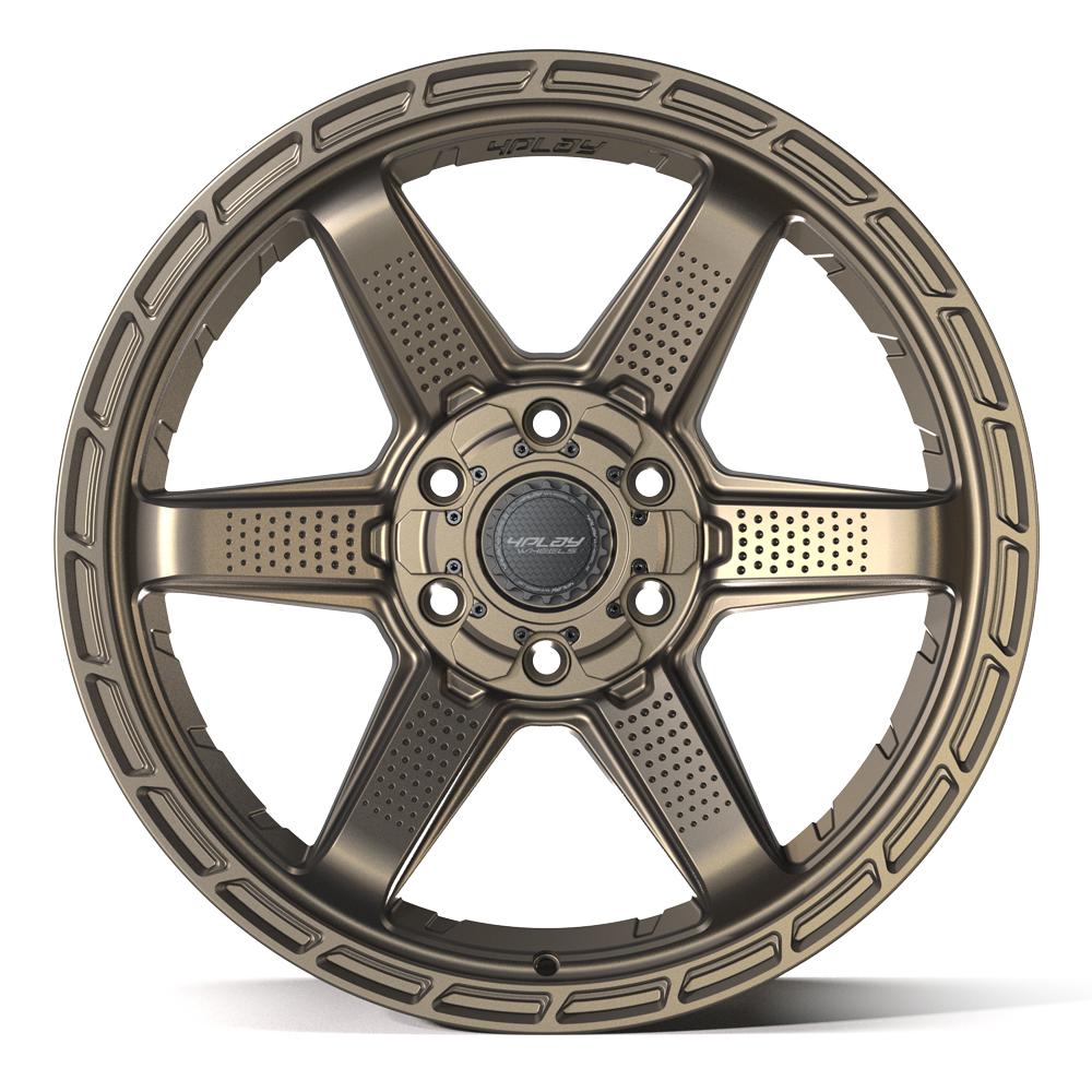 4PLAY 4PS63 20x9 6x135 + 6x139.7 -6et Satin Bronze Wheel