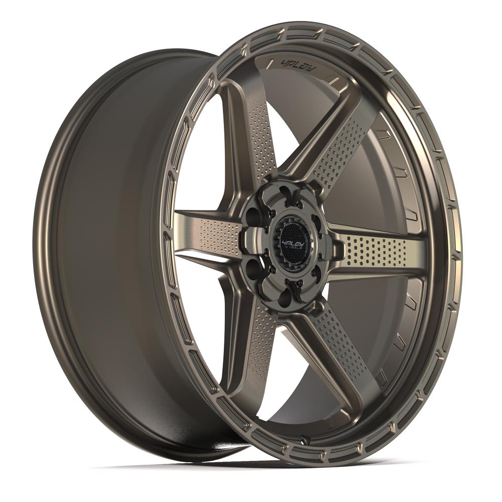 4PLAY 4PS63 22x9 6x135 + 6x139.7 -6et Satin Bronze Wheel