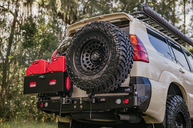 Dobinsons Rear Bumper With Swing Outs for Toyota Prado 120 & Lexus GX470 (BW80-4121)
