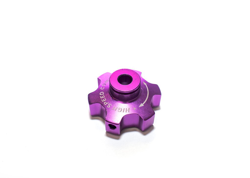 DOBINSONS HIGH SPEED COMPRESSION KNOB (PURPLE) - HSC - Sniper Custom Trucks