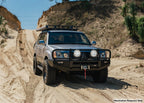 DOBINSONS BULL BAR CLASSIC BLACK FOR TOYOTA LAND CRUISER 100 SERIES - BU59 - 3508 - Sniper Custom Trucks