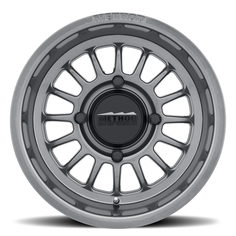 Method Race Wheels | MR411 Bead Grip | Gloss Titanium