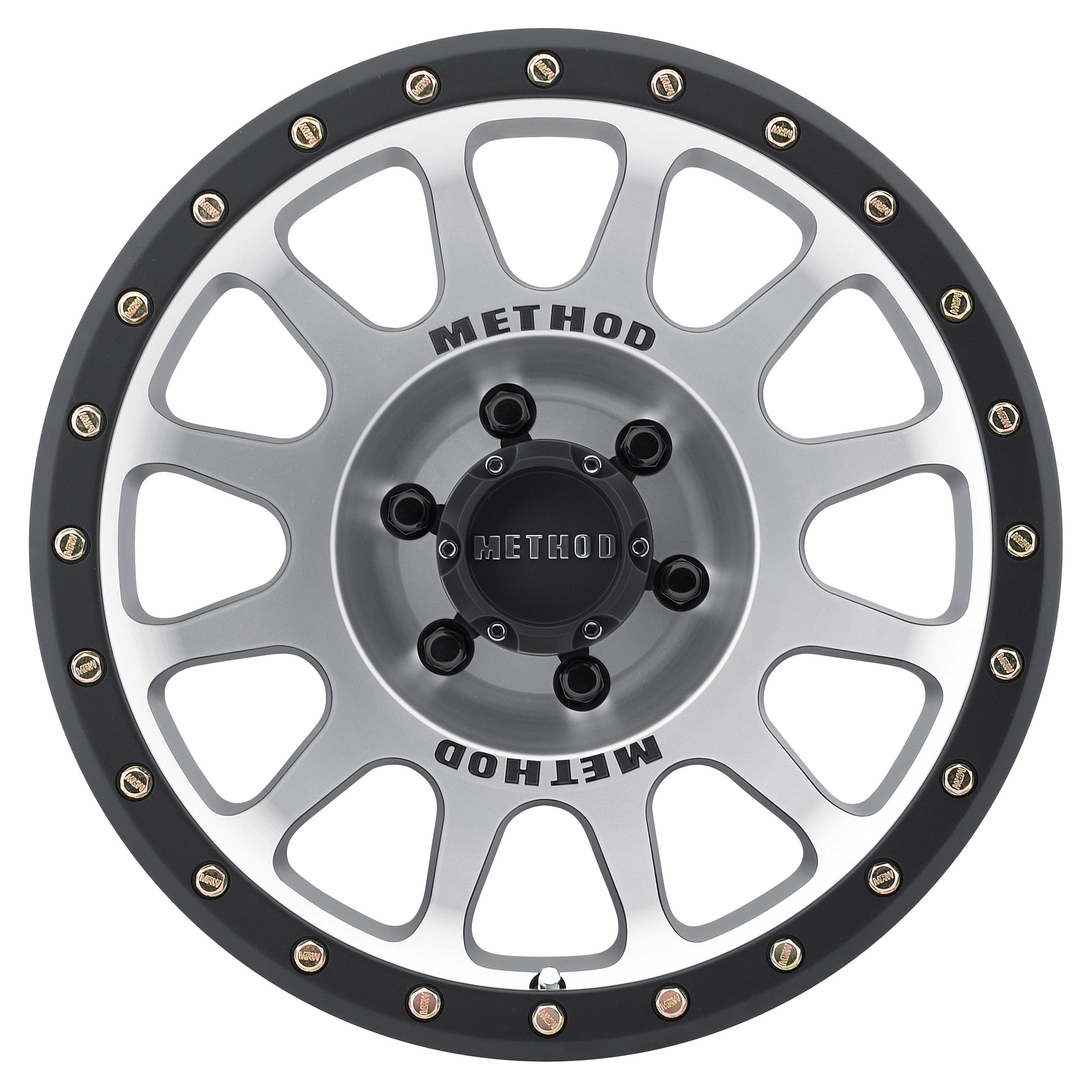 Method Race Wheels | MR305 NV | Machined - Matte Black Lip