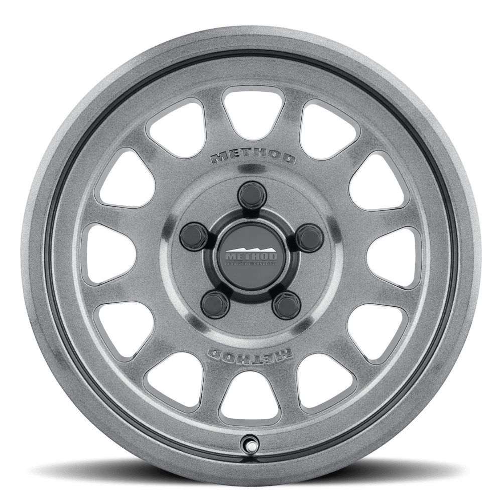 Method Race Wheels | MR414 Bead Grip | Graphite - Sniper Custom Trucks