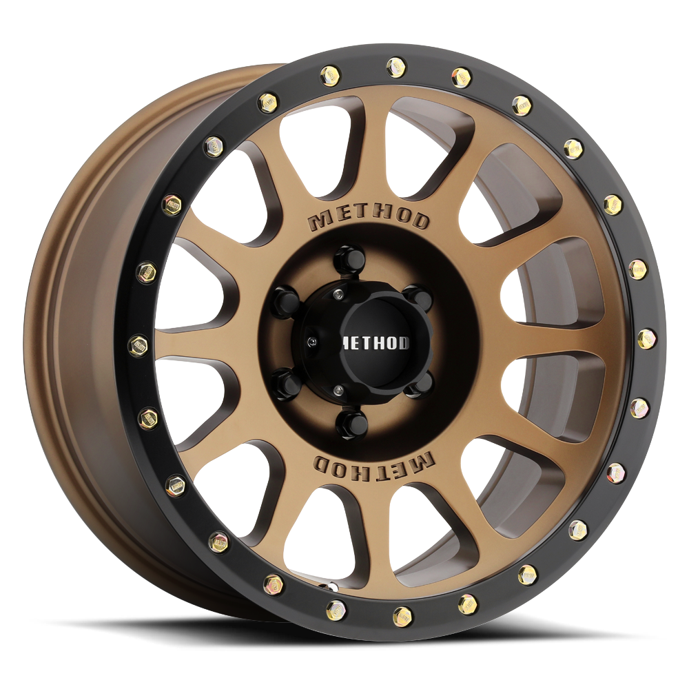 Method Race Wheels | MR305 NV | Method Bronze - Matte Black Lip